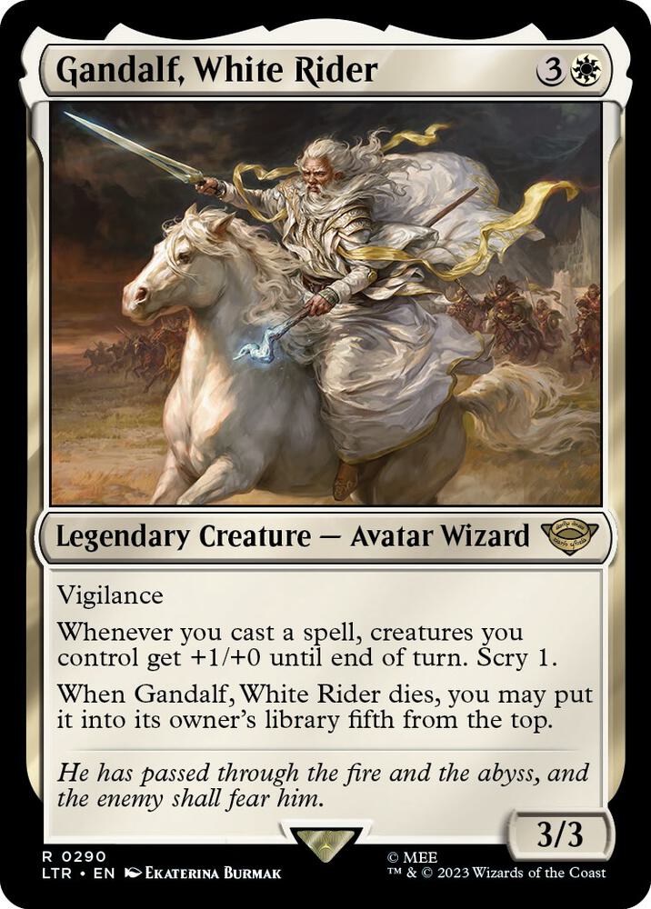 Gandalf, White Rider [Universes Beyond: The Lord of the Rings: Tales of Middle-earth] 290
