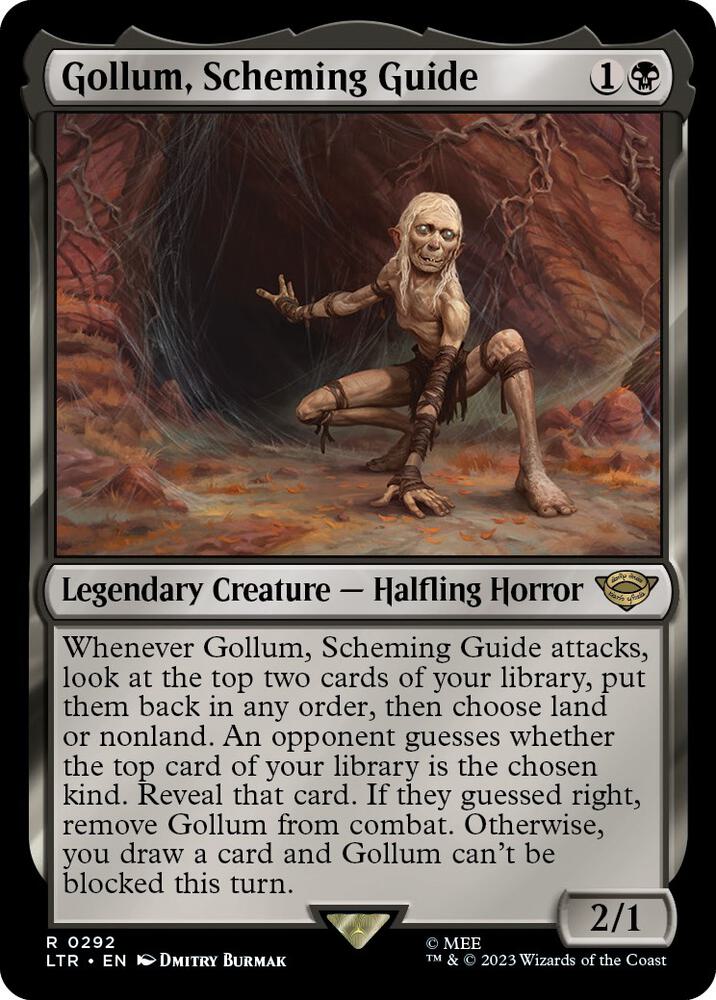 Gollum, Scheming Guide [Universes Beyond: The Lord of the Rings: Tales of Middle-earth] 292