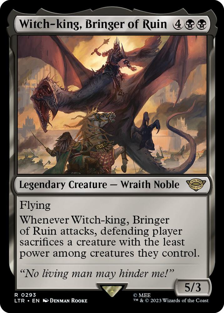Witch-king, Bringer of Ruin [Universes Beyond: The Lord of the Rings: Tales of Middle-earth] 293
