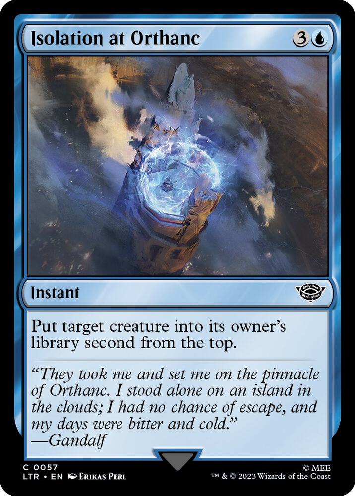 Isolation at Orthanc [Universes Beyond: The Lord of the Rings: Tales of Middle-earth] 57