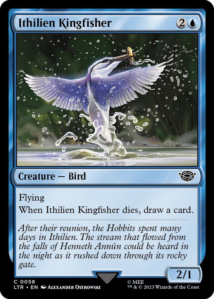 Ithilien Kingfisher [Universes Beyond: The Lord of the Rings: Tales of Middle-earth] 58