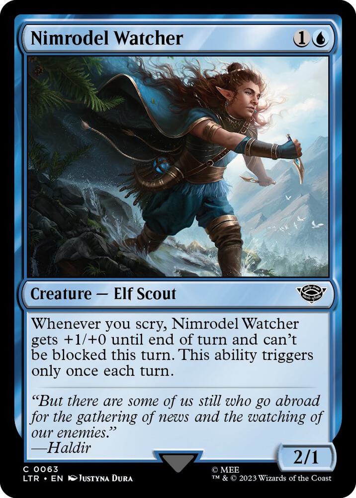 Nimrodel Watcher [Universes Beyond: The Lord of the Rings: Tales of Middle-earth] 63