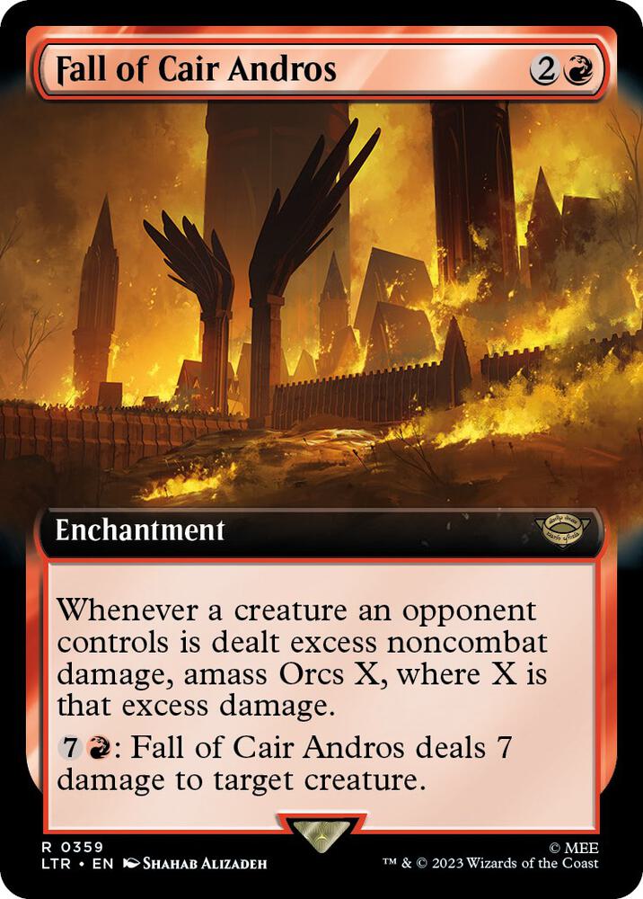 Fall of Cair Andros (Extended Art) [Universes Beyond: The Lord of the Rings: Tales of Middle-earth] 359