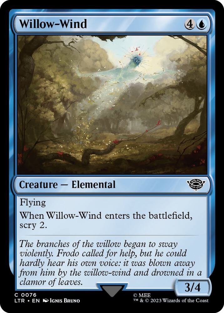 Willow-Wind [Universes Beyond: The Lord of the Rings: Tales of Middle-earth] 76