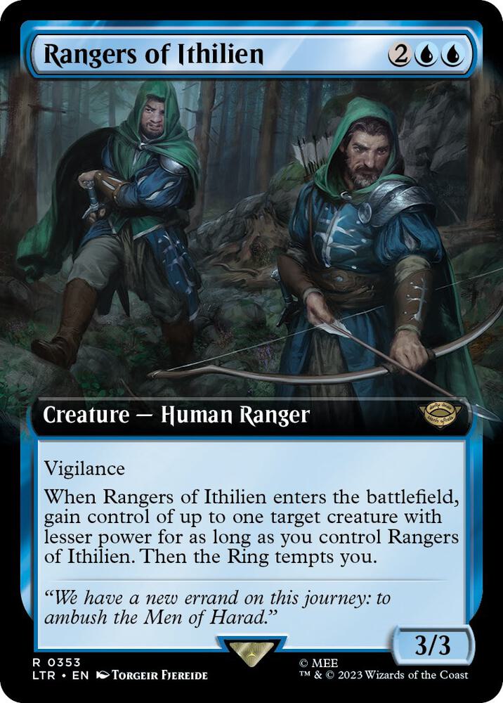 Rangers of Ithilien (Extended Art) [Universes Beyond: The Lord of the Rings: Tales of Middle-earth] 353