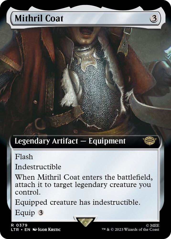 Mithril Coat (Extended Art) [Universes Beyond: The Lord of the Rings: Tales of Middle-earth] 379