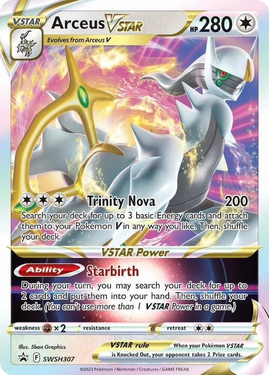 Arceus VSTAR - SWSH307 [SWSH: Sword & Shield Promo Cards] SWSH307
