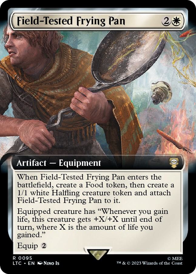 Field-Tested Frying Pan (Extended Art) [Commander: The Lord of the Rings: Tales of Middle-earth] 95