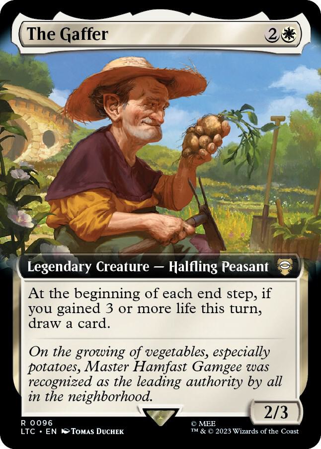 The Gaffer (Extended Art) [Commander: The Lord of the Rings: Tales of Middle-earth] 96