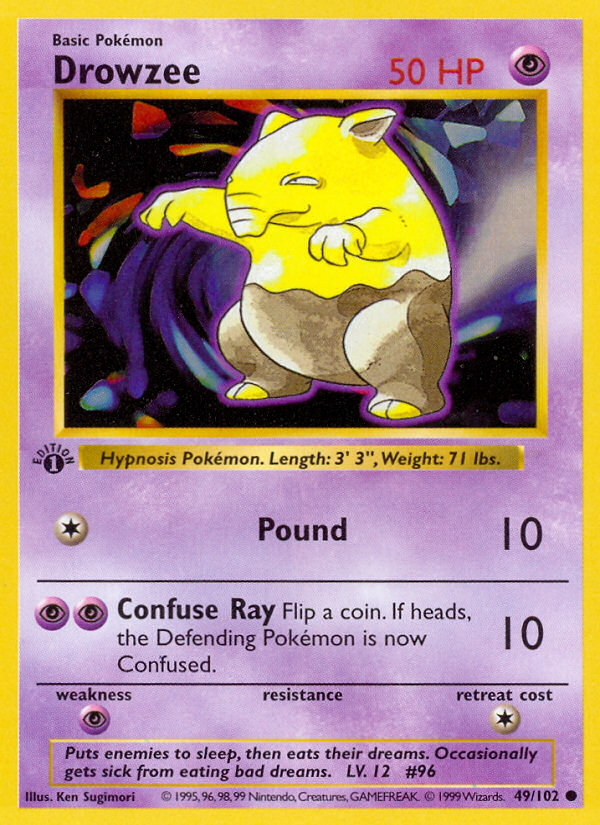 Drowzee - 49/102 Base