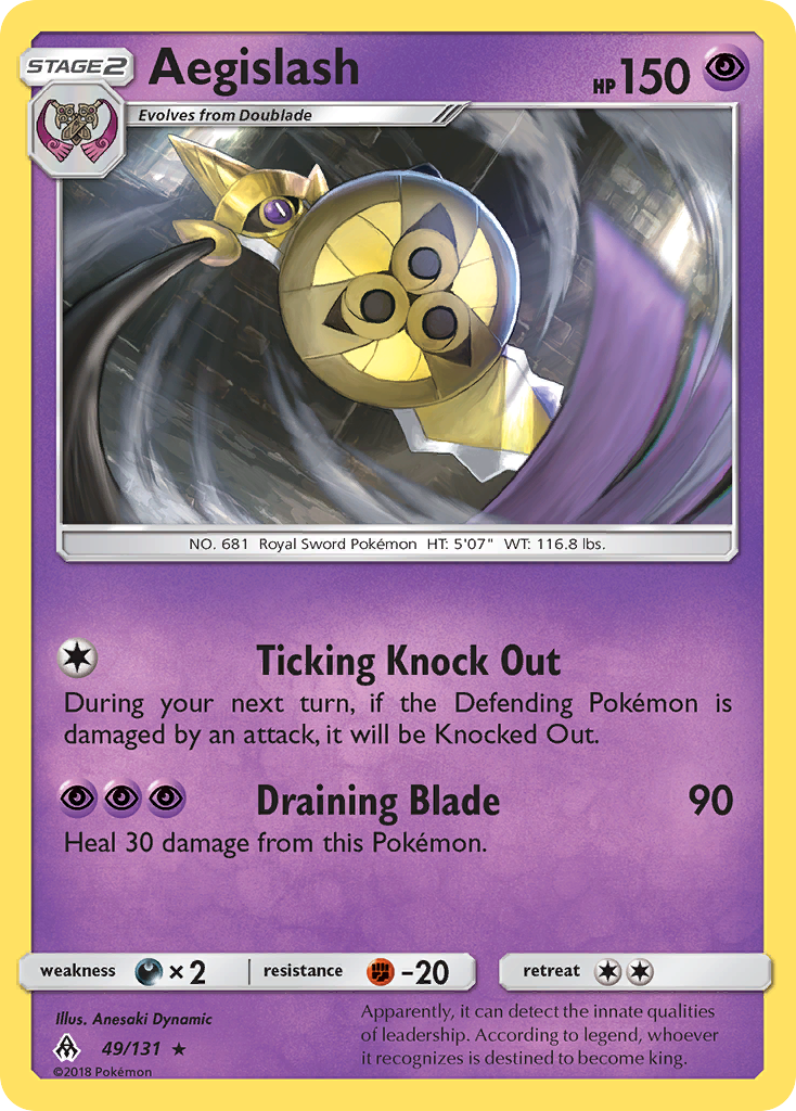 Aegislash - 49/131 Forbidden Light