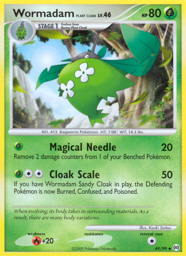 Wormadam Plant Cloak - 49/99 Arceus