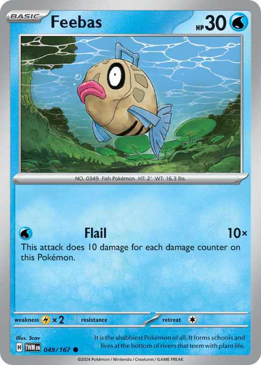 Feebas - 49/167 Twilight Masquerade