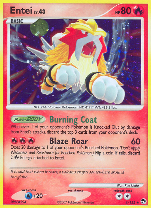 Entei - 4/132 Secret Wonders