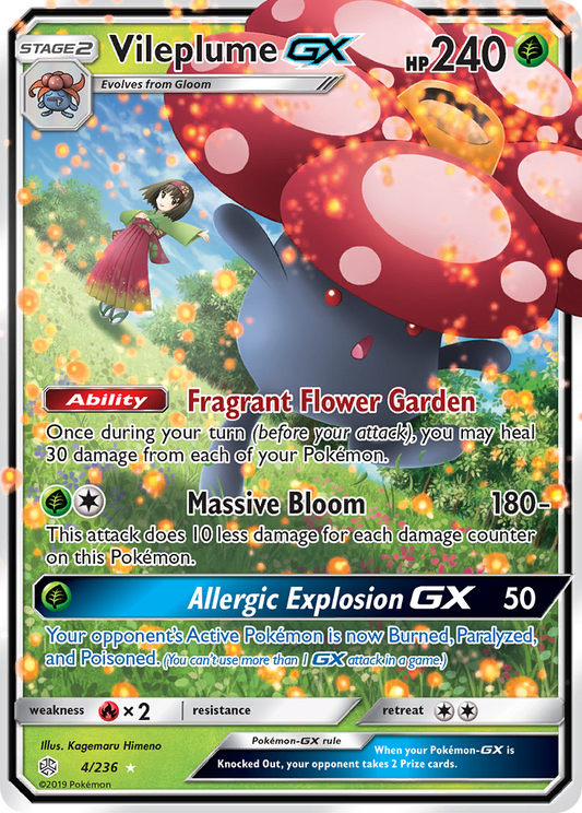 Vileplume-GX - 4/236 Cosmic Eclipse