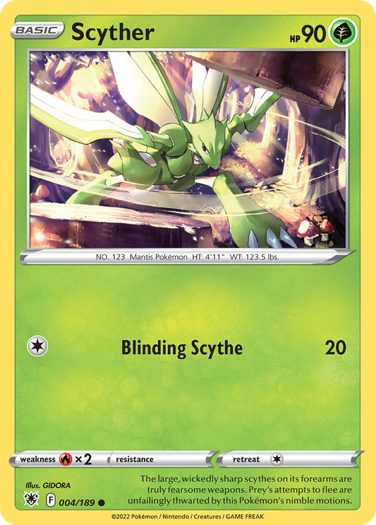 Scyther - 4/189 Astral Radiance