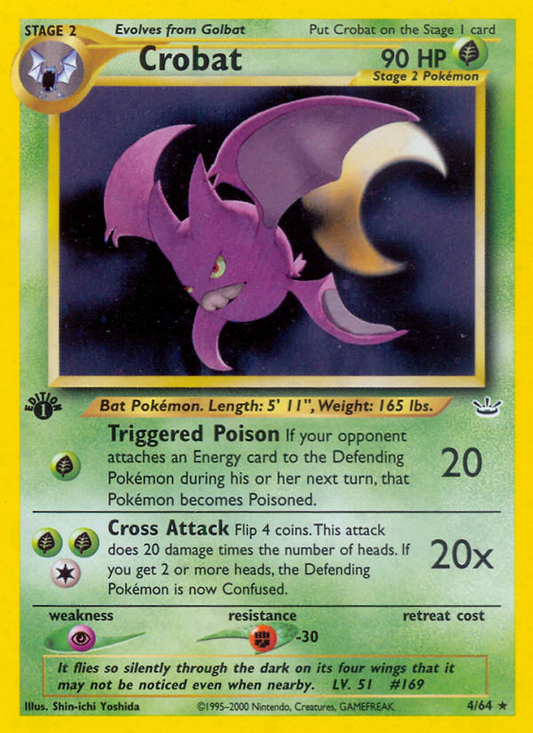 Crobat - 4/64 Neo Revelation