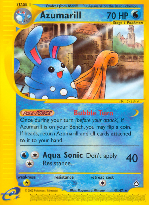 Azumarill - 4/147 Aquapolis