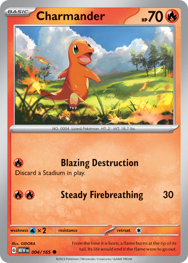 Charmander - 4/165 151