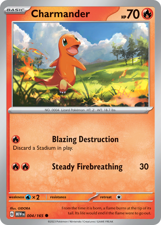 Charmander - 4/165 151