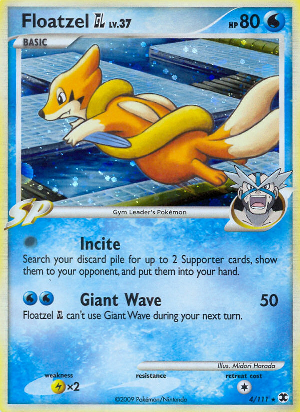 Floatzel GL - 4/111 Rising Rivals