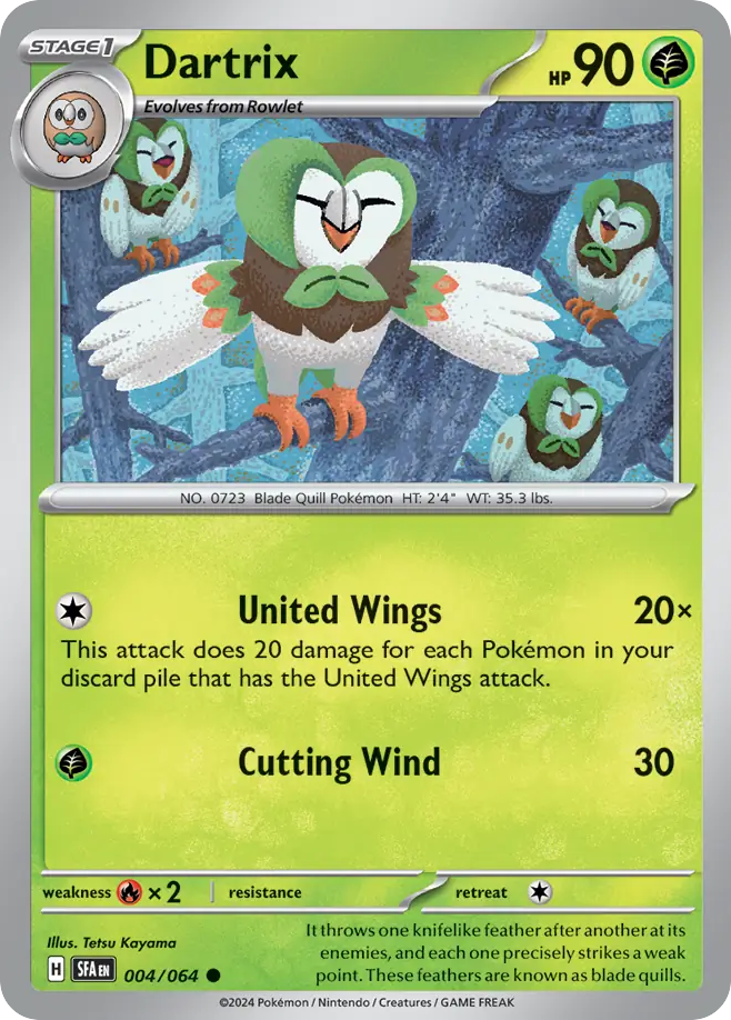 Dartrix - 4/64 Shrouded Fable