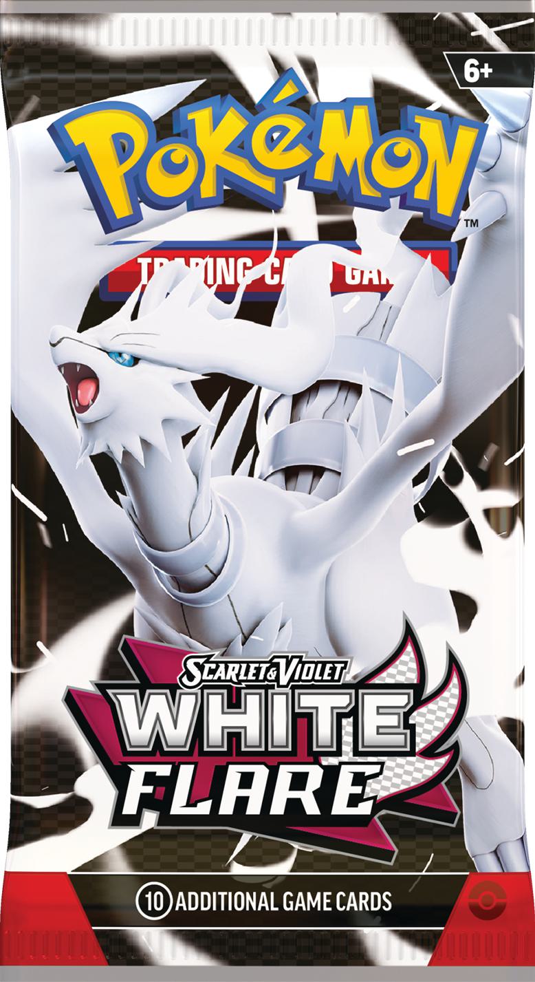 White Flare Booster Pack Pokemon TCG