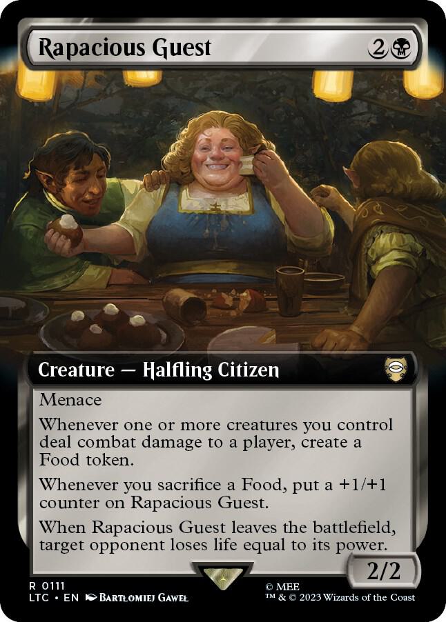 Rapacious Guest (Extended Art) [Commander: The Lord of the Rings: Tales of Middle-earth] 111