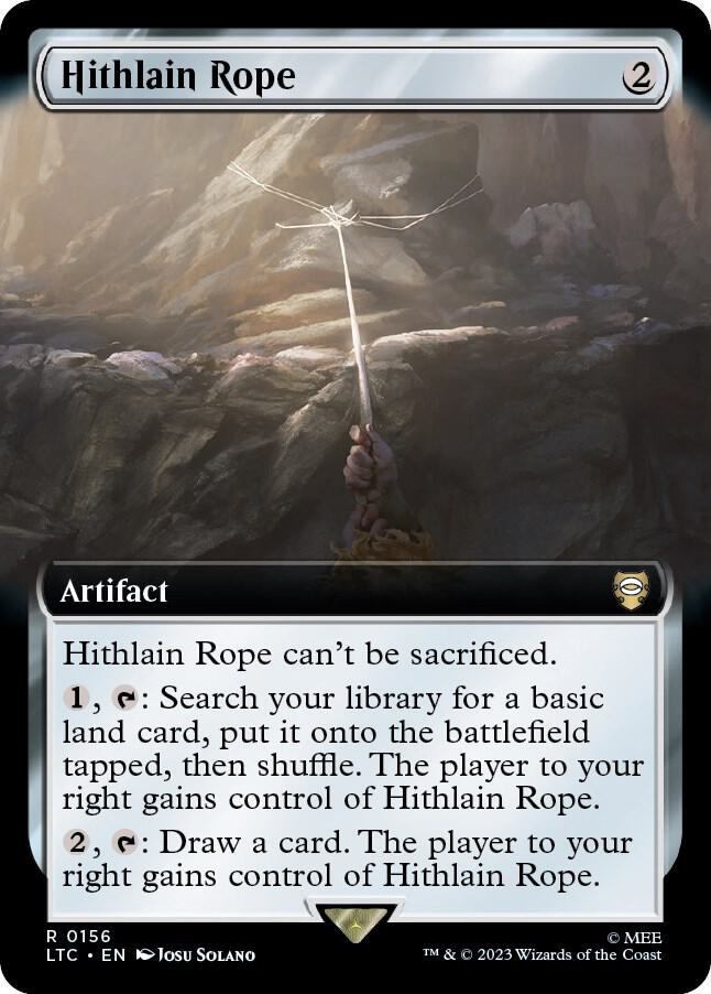 Hithlain Rope (Extended Art) [Commander: The Lord of the Rings: Tales of Middle-earth] 156