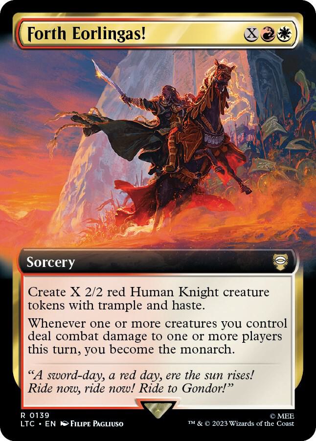 Forth Eorlingas! (Extended Art) [Commander: The Lord of the Rings: Tales of Middle-earth] 139