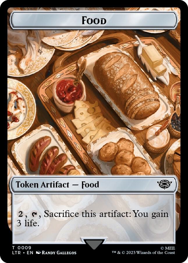 Food Token (0009) [Universes Beyond: The Lord of the Rings: Tales of Middle-earth] 9