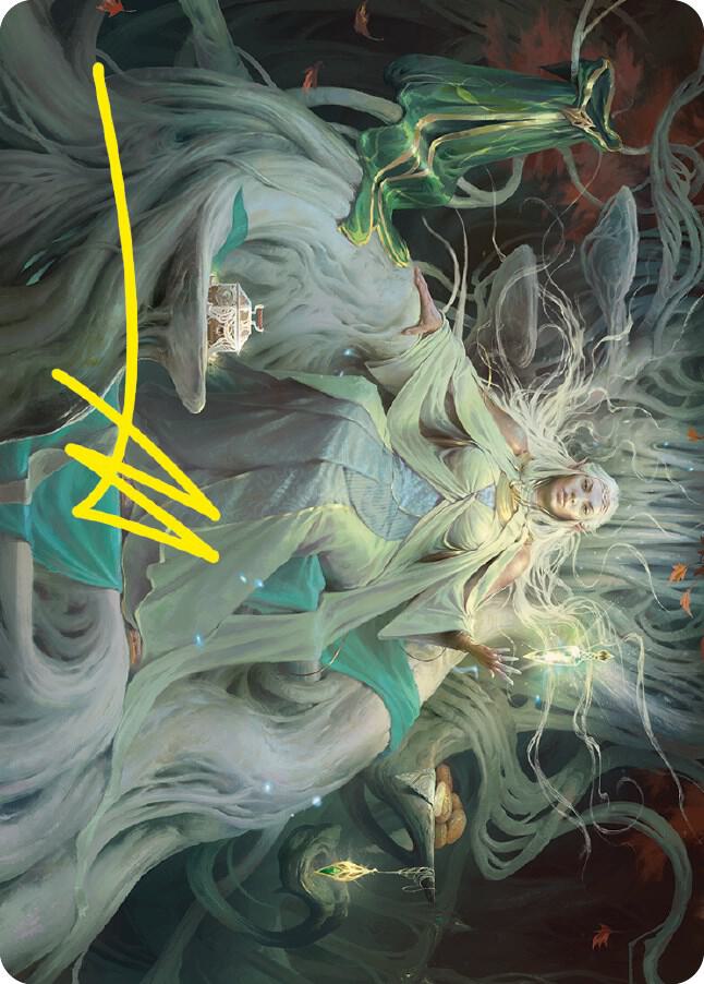 Galadriel, Gift-Giver Art Card (Gold-Stamped Signature) [Art Series: Universes Beyond: The Lord of the Rings: Tales of Middle-earth] 35