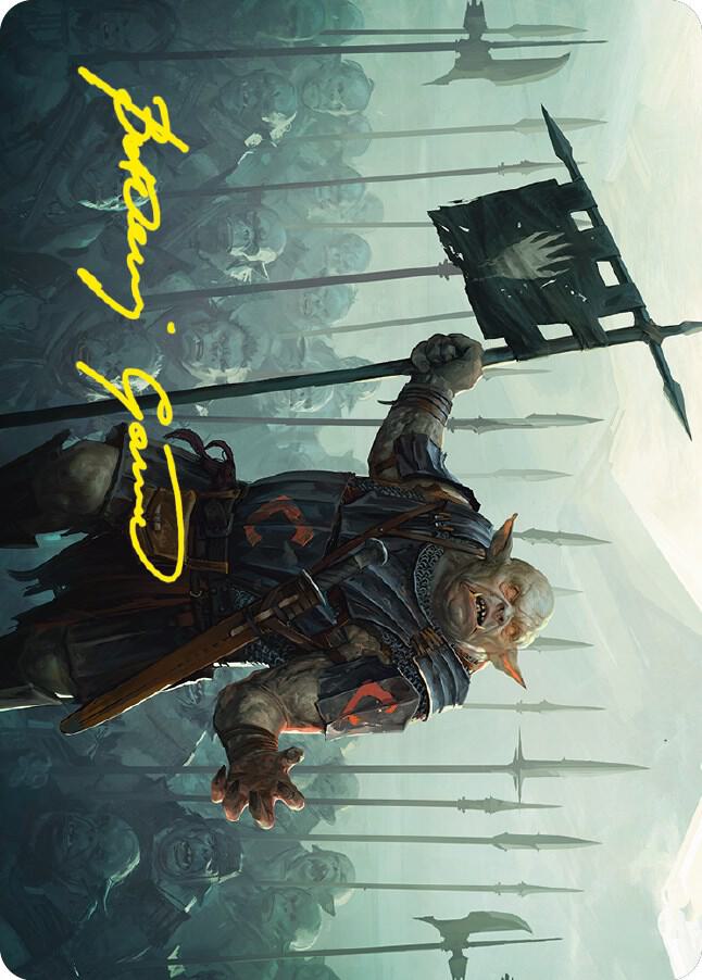 Ugluk of the White Hand Art Card (Gold-Stamped Signature) [Art Series: Universes Beyond: The Lord of the Rings: Tales of Middle-earth] 27