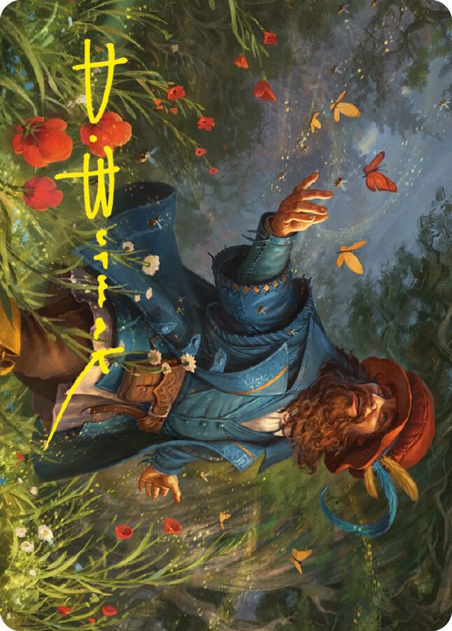 Tom Bombadil Art Card (Gold-Stamped Signature) [Art Series: Universes Beyond: The Lord of the Rings: Tales of Middle-earth] 26