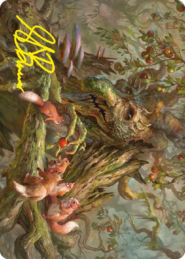 Generous Ent Art Card (Gold-Stamped Signature) [Art Series: Universes Beyond: The Lord of the Rings: Tales of Middle-earth] 11
