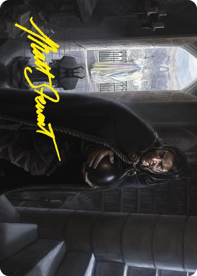 Grima, Saruman's Footman Art Card (Gold-Stamped Signature) [Art Series: Universes Beyond: The Lord of the Rings: Tales of Middle-earth] 63