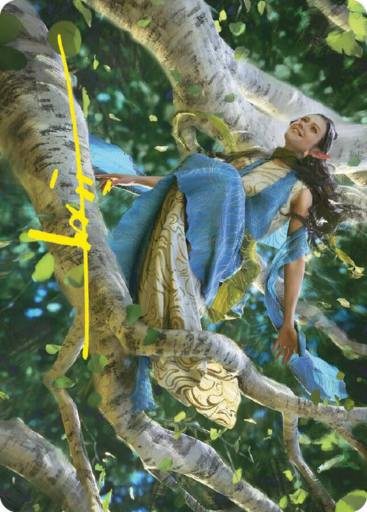 Arwen Undomiel Art Card (Gold-Stamped Signature) [Art Series: Universes Beyond: The Lord of the Rings: Tales of Middle-earth] 13