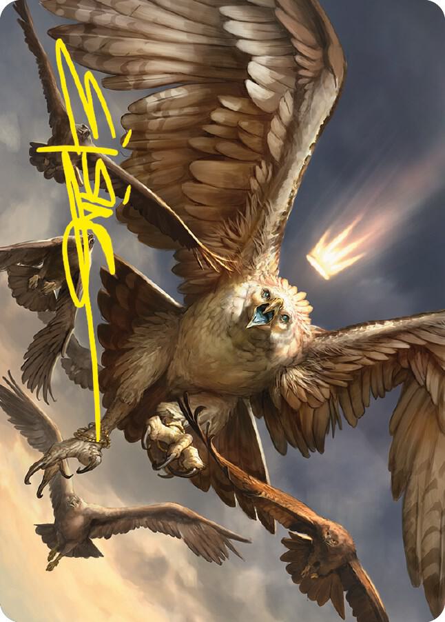 Gwaihir, Greatest of the Eagles Art Card (Gold-Stamped Signature) [Art Series: Universes Beyond: The Lord of the Rings: Tales of Middle-earth] 59