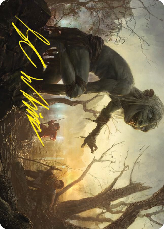 Smeagol, Helpful Guide Art Card (Gold-Stamped Signature) [Art Series: Universes Beyond: The Lord of the Rings: Tales of Middle-earth] 24