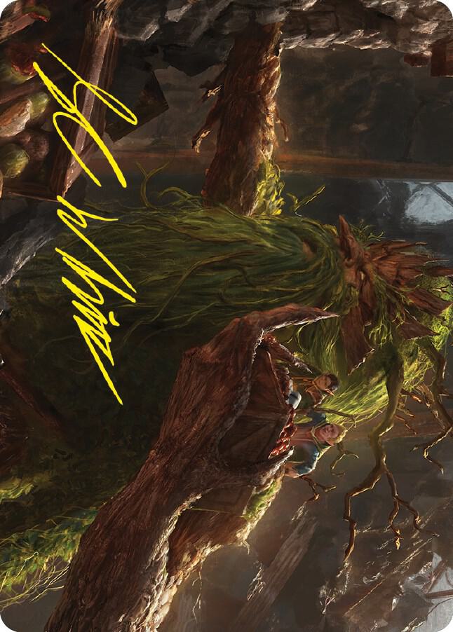 Treebeard, Gracious Host Art Card (Gold-Stamped Signature) [Art Series: Universes Beyond: The Lord of the Rings: Tales of Middle-earth] 67