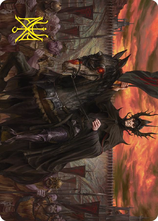 The Mouth of Sauron Art Card (Gold-Stamped Signature) [Art Series: Universes Beyond: The Lord of the Rings: Tales of Middle-earth] 18
