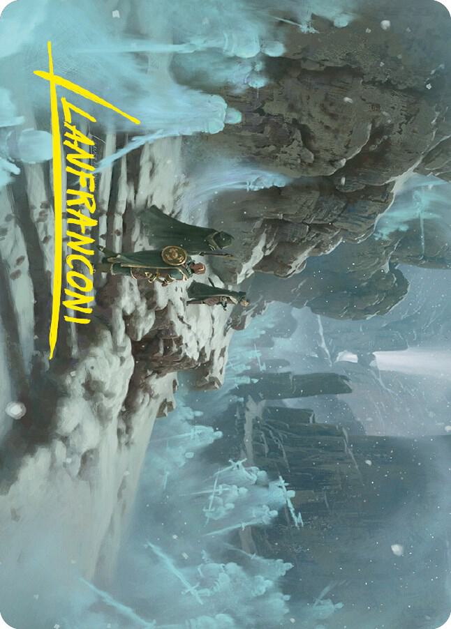 Ghost Quarter Art Card (Gold-Stamped Signature) [Art Series: Universes Beyond: The Lord of the Rings: Tales of Middle-earth] 78