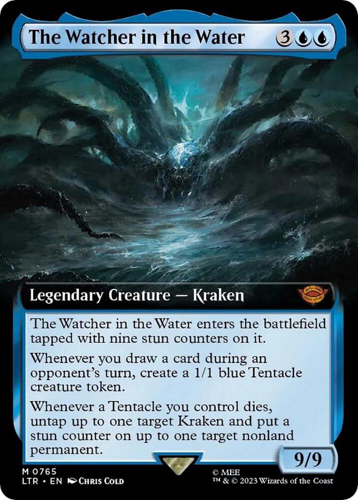 The Watcher in the Water (Extended Art) (Surge Foil) [Universes Beyond: The Lord of the Rings: Tales of Middle-earth] 765