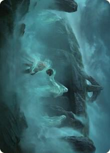 Fog on the Barrow-Downs Art Card [Art Series: Universes Beyond: The Lord of the Rings: Tales of Middle-earth] 2