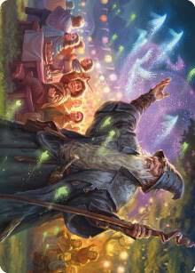 Gandalf, Friend of the Shire Art Card [Art Series: Universes Beyond: The Lord of the Rings: Tales of Middle-earth] 5