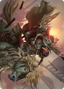 Eomer of the Riddermark Art Card [Art Series: Universes Beyond: The Lord of the Rings: Tales of Middle-earth] 9