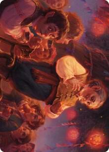 Bilbo, Retired Burglar Art Card [Art Series: Universes Beyond: The Lord of the Rings: Tales of Middle-earth] 14