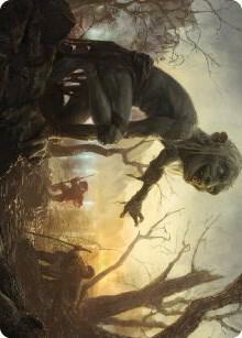 Smeagol, Helpful Guide Art Card [Art Series: Universes Beyond: The Lord of the Rings: Tales of Middle-earth] 24