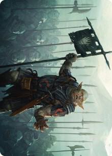 Ugluk of the White Hand Art Card [Art Series: Universes Beyond: The Lord of the Rings: Tales of Middle-earth] 27