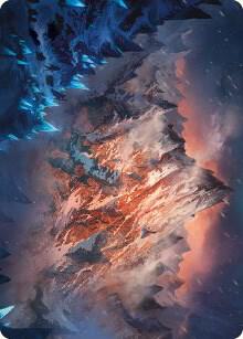 Mountain Art Card [Art Series: Universes Beyond: The Lord of the Rings: Tales of Middle-earth] 31